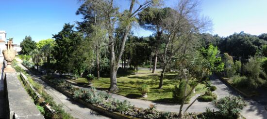 Blick in den Orto Botanico della Reggia (Botanischer Garten)