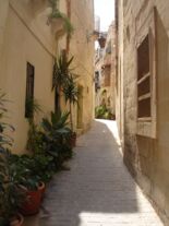 ruhige Gasse in Rabat