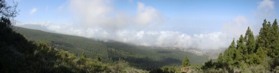 Blick in das Orotavatal und Montaña de Limon