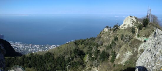 Blick vom Monte Epomeo Richtung Norden