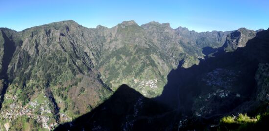 Blick auf Curral das Freias