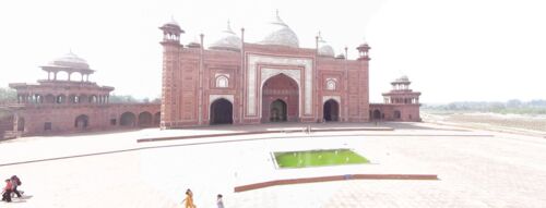 Moschee vom Taj Mahal