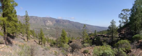 Caldera de Tirajana mit Risco Blanco