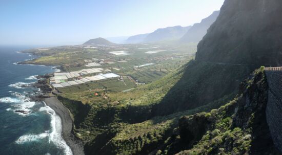 Blick vom Mirador Punta del Fraile nach Buena Vista del Norte