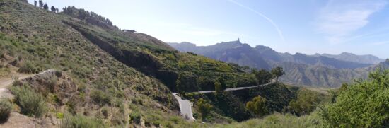 Blick auf den Roque Nublo