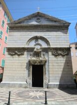 Chjesa di a Cunfaterna di l'Immaculata Cuncezziò: Eingang
