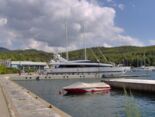 Yacht im Hafen