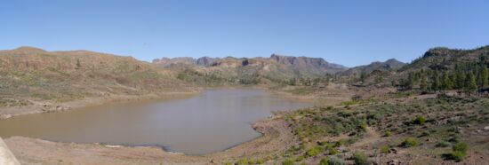 Stausee Embalse de Chira