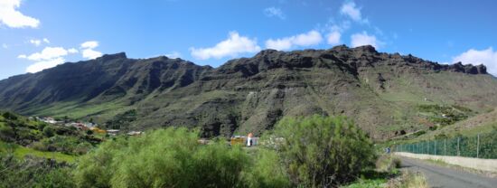 Ostseite des Barranco de Mogán